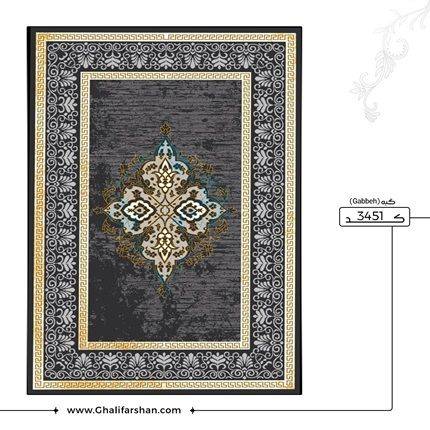 خرید گبه ماشینی کد 3451 خرید گلیم و گبه ماشینی فروشگاه آنلاین فرش ماشینی | فرش کاشان