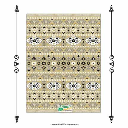 خرید فرش ماشینی کد 802N، کالکشن 450 شانه سروستان