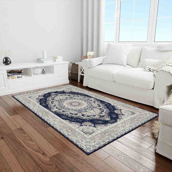 قیمت فرش 1200 شانه 3600 تراکم کد 121 فرش پر نقش و نگار فروشگاه آنلاین فرش ماشینی | فرش کاشان