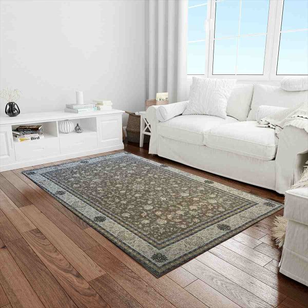 قیمت فرش افشان 1200 شانه بژ کد 123
