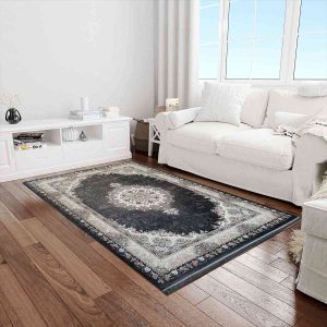 خرید فرش 700 شانه طرح باغ بهشت کد 7055
