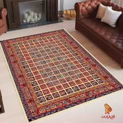 گبه ماشینی لاکی 320 شانه کد 503 خرید گلیم و گبه ماشینی فروشگاه آنلاین فرش ماشینی | فرش کاشان