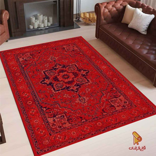 گبه ماشینی لاکی 320 شانه کد 543 خرید گلیم و گبه ماشینی فروشگاه آنلاین فرش ماشینی | فرش کاشان