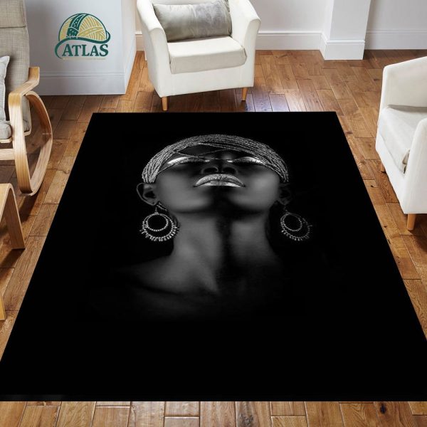فرشینه مخمل طرح چهره کد 55004 فرشینه طرح چهره فروشگاه آنلاین فرش ماشینی | فرش کاشان