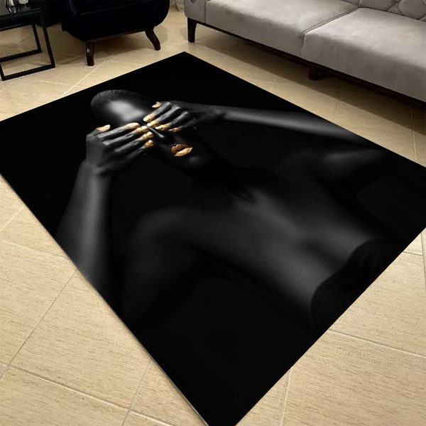 فرشینه مخمل طرح چهره کد 55100 فرشینه طرح چهره فروشگاه آنلاین فرش ماشینی | فرش کاشان