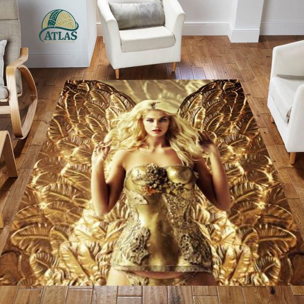 فرشینه مخمل طرح چهره کد 55113 فرشینه طرح چهره فروشگاه آنلاین فرش ماشینی | فرش کاشان