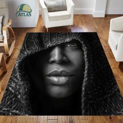 فرشینه مخمل طرح چهره کد 55097 فرشینه طرح چهره فروشگاه آنلاین فرش ماشینی | فرش کاشان