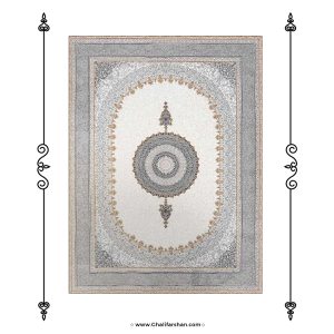 فرش ماشینی ارزان طرح ساحل کرم