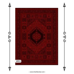 خرید فرش کاشان طرح ترنج
